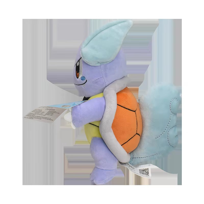 Wartortle Peluche Pokemon Plush Toys Stuffed Dolls Cartoon Cute Dolls Kawaii Birthday Christmas Gift for Kids Friends Collection