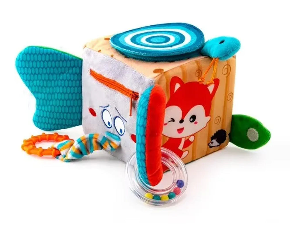 Baby Toys 0 12 Months Plush Animals Rattles for Baby Portable Hanging Crib Car Seat Stroller Toys Sensory Toys for Newborn Gifts