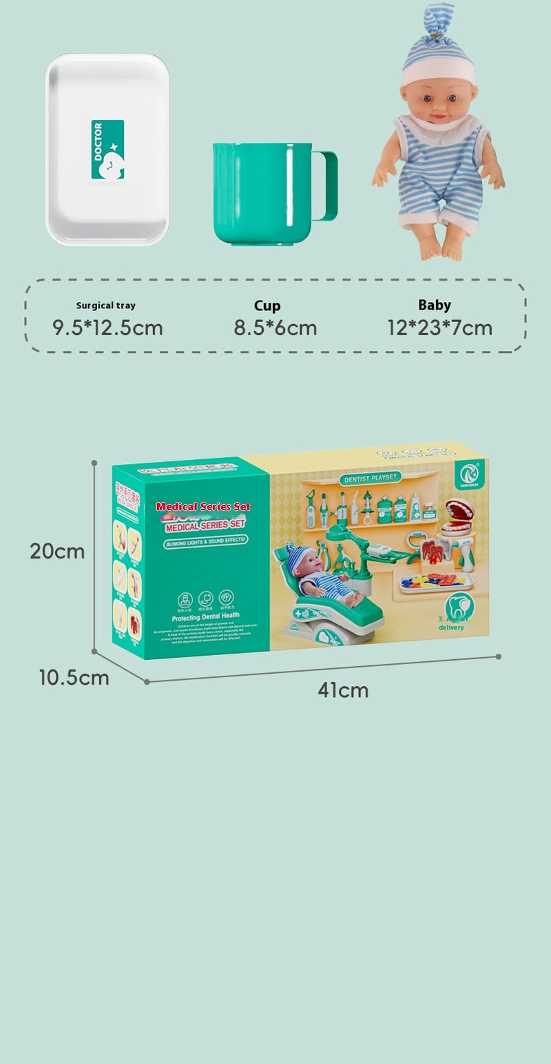 Doctor Toys Suit Medical Children Play House Baby Tools