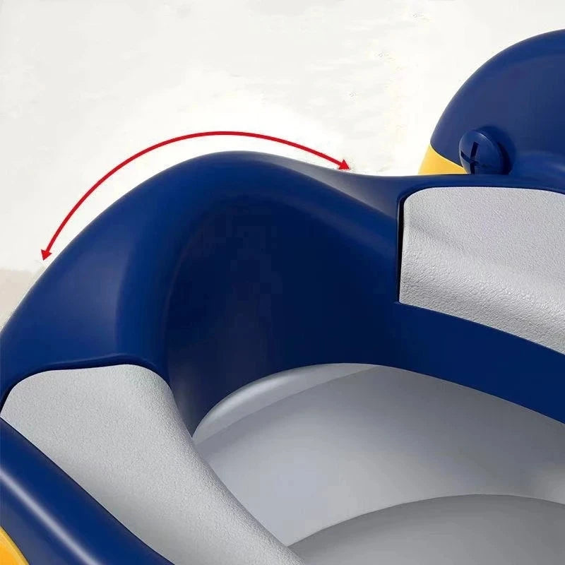 Toilet Folding Ladder Children'S Potty Training Toilet Baby Seat Urinal Chair with Adjustable Step Stool Ladder Comfortable Safe