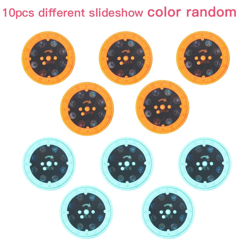 Flashlight Projector Torch Lamp Toy without Battery Cartoon Creativity Torch Lamp Flashlight Projector Baby Sleeping Story Book