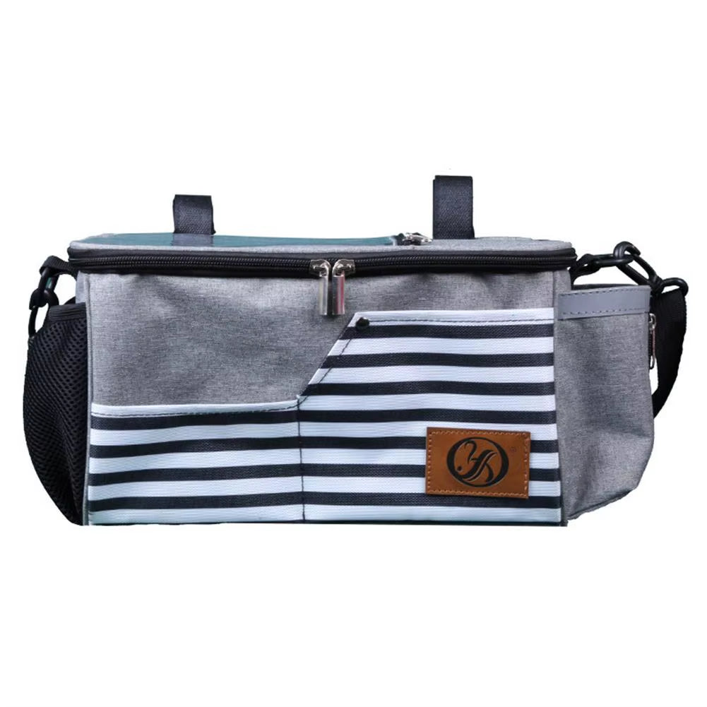 Baby Stroller Organizer Bottle Cup Holder Small Diaper Bags Maternity Nappy Bag Pouch Accessories for Portable Baby Carriage