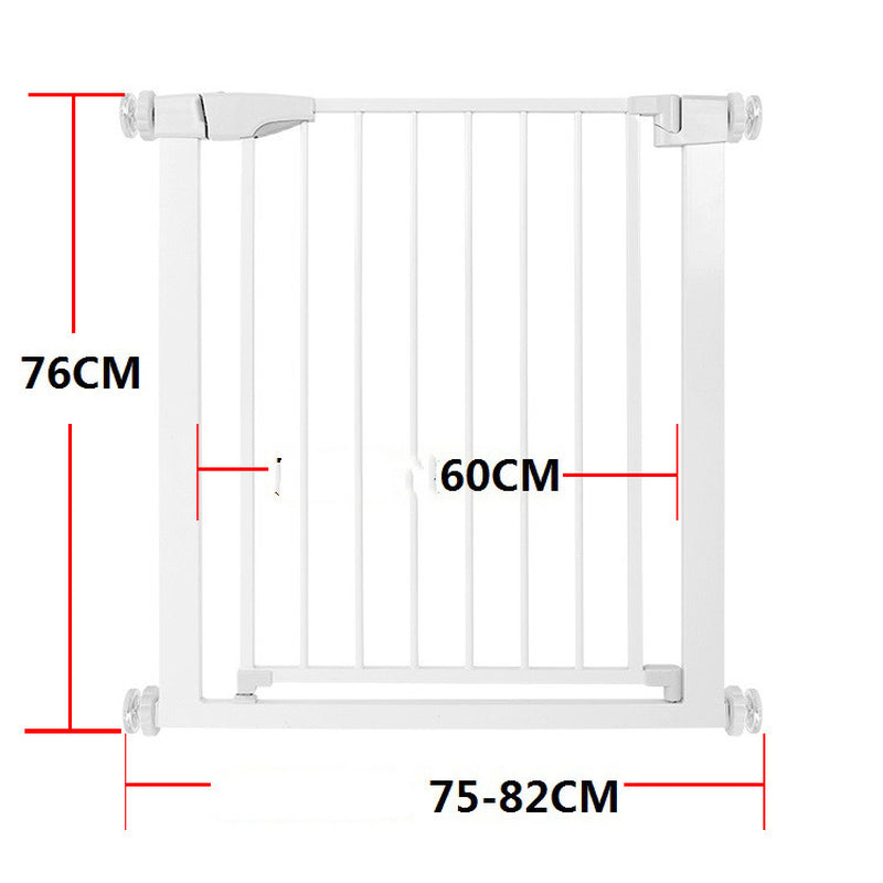 Indoor Safety Protection Free Punching Pet Children'S Gate