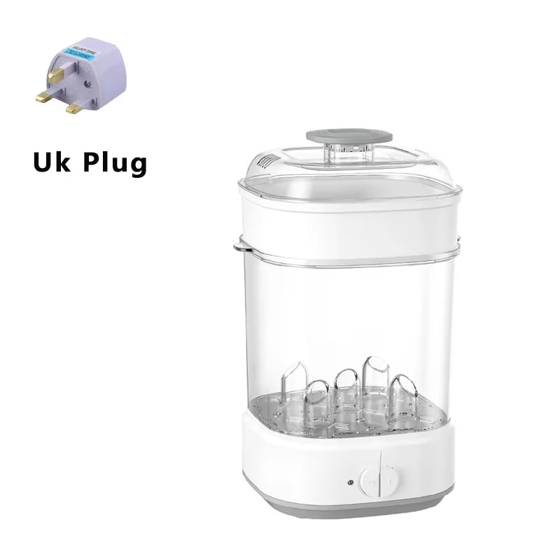 Baby Feeding Bottle Warmer & Sterilizers Food Milk Warmers Bottle Steam Sterilizer Electric Baby Bottle Sanitizer with Timer