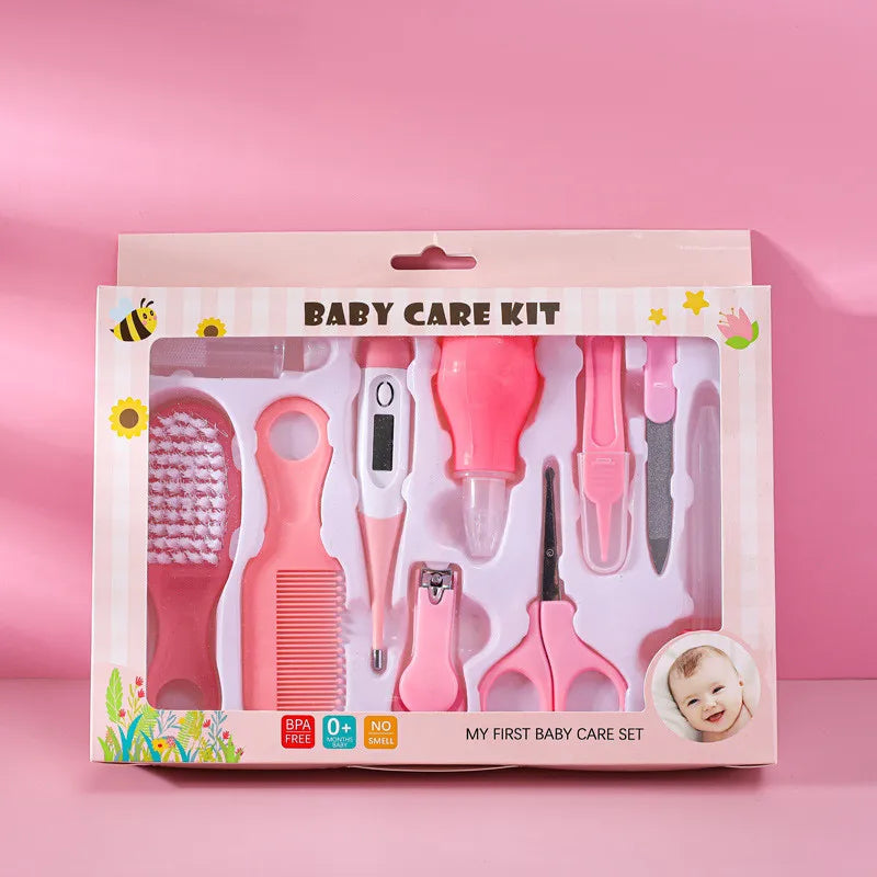 Baby Care Kit, Baby Health Care Set, Newborn Products Multi-Functional Nail Clipper Comb
